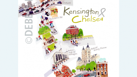 Brochure front cover for the Royal borough - Kensington and Chelsea