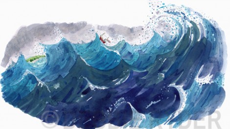 Illustration for Smart Learning activity book - The Sea